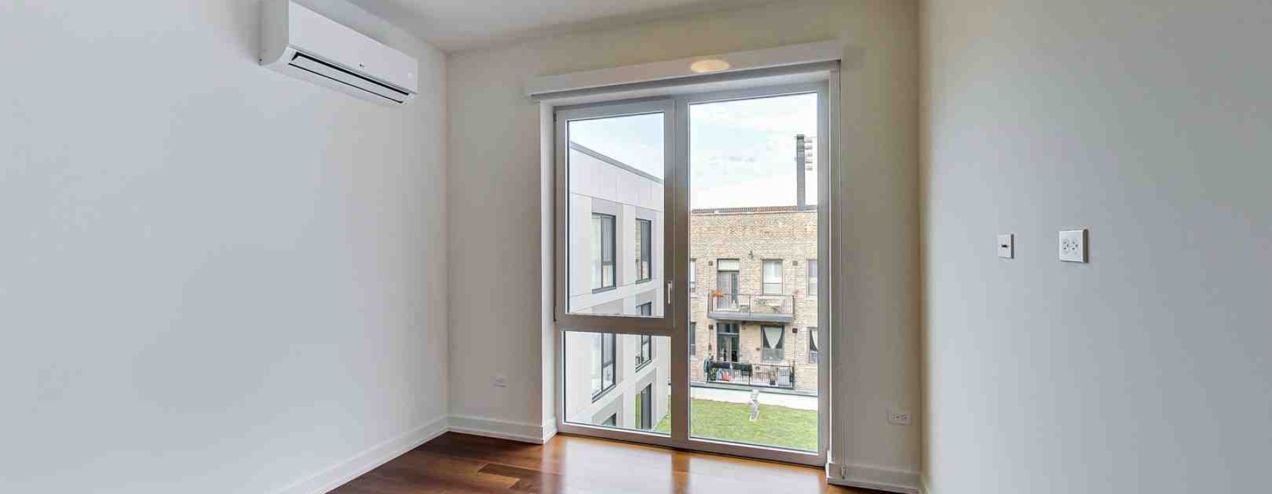 Modern apartment interior with city views - luxury apartments Uptown