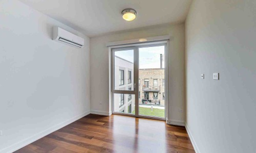 Modern apartment interior with city views - luxury apartments Uptown