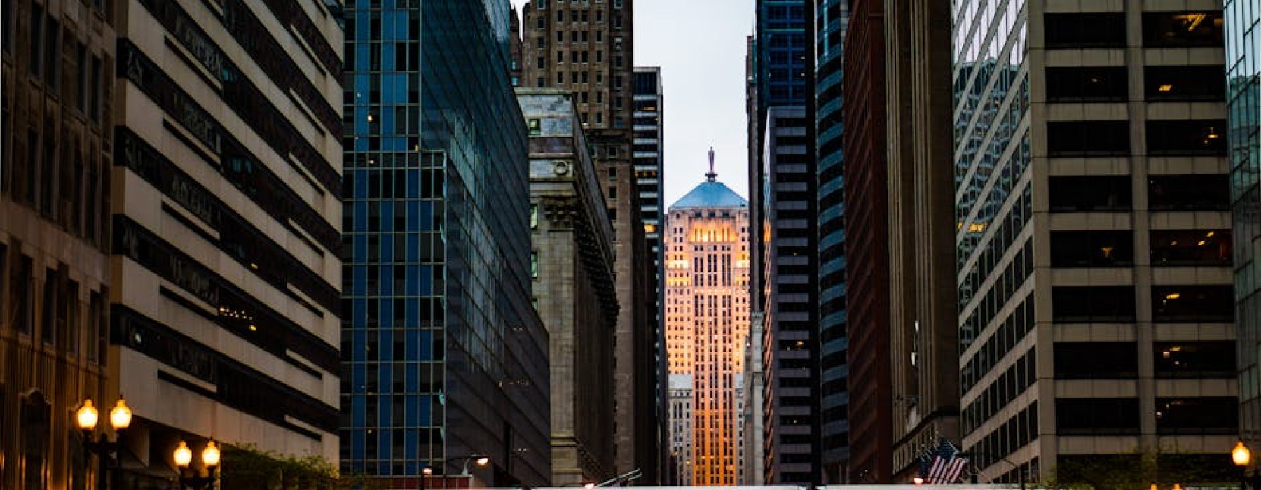 Chicago CTA train near modern apartment building - apartments close to CTA