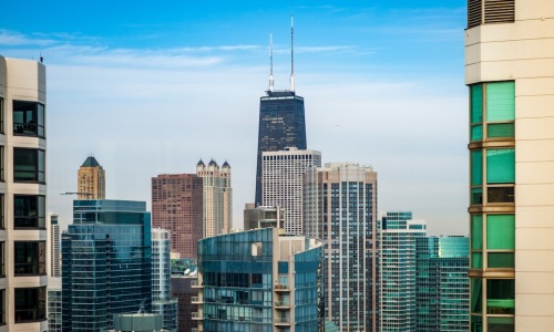 chicago apartments with city view