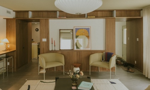 mid century studio apartment